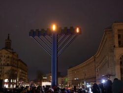 Perayaan Hanukah Dimulai di Ukraina di saat Perang Terus Berlangsung