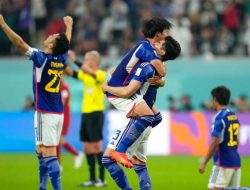 Jepang Taklukan Spanyol 2-1; Maroko Juara Grup F