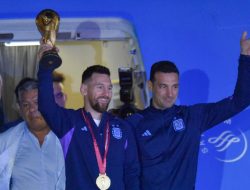 Kerumunan Besar Sambut Tim Argentina Setelah Kemenangan Piala Dunia