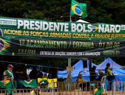 Calon Menteri Kehakiman Brazil Sebut Kamp Penyangkal Pemilu Brazil sebagai ‘Inkubator Terorisme’