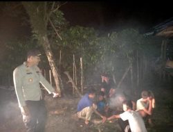 Demi Menjaga Kamtibmas, Polsek Mulak Ulu Patroli Keliling