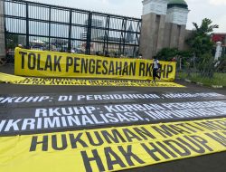 Gelar Aksi di Berbagai Kota, AJI Minta Pemerintah dan DPR Hapuskan Pasal Bermasalah di RKUHP