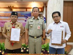 Walikota Jakarta Utara Dampingi  Kerja Sama Penanggulangan Kebencanaan Pramuka dan PMI