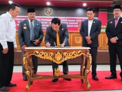 Tiga Raperda Usulan Eksekutif Dibahas Bersama DPRD Sanggau