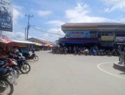 H-5 Perayaan Natal, Kondisi Pasar Sekadau Mulai Dipadati Warga