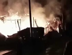 Satu Rumah Usaha Konveksi di Kabupaten Kubu Raya Ludes Terbakar