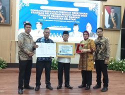 Pemkab Pali Raih Predikat Kategori Baik dalam Pelayanan Publik