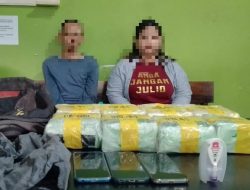 Disergap di Jongkat Mempawah, Pasutri Bawa 8,4 Kilogram Sabu Diringkus Tim Polda Kalbar