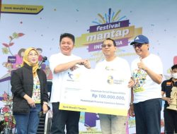 Awali Aktivitas, Herman Deru Senam Pagi di Perayaan Mandiri Taspen