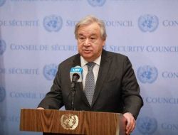 Sekjen PBB Peringatkan soal Eskalasi Konflik Ukraina
