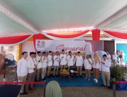 Semarak HUT Gerinda Ke 15, DPC Gerindra Kota Palembang Gelar Syukuran Dan Lomba Memancing