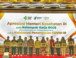 AMSI Raih Penghargaan Kolaborasi Covid-19 dari Menkes