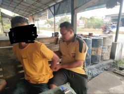 Polisi Tangkap Pelaku Pembakar Rumah Warga di Aur Sampuk Kabupaten Landak