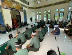 Jajaran TNI Kodim 1204 Sanggau Peringati Isra Mikraj