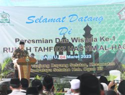 Mawardi Yahya : Pemprov Sumsel Komitmen Cetak Generasi Berkarakter Lewat Pendidikan Berbasis Agama 