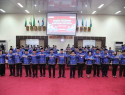 Ketua Umum Dewan Pengurus Korpri  Pusat Kukuhkan Sekda SA Supriono Sebagai DP Korpri Sumsel Masa Bakti 2022-2027 
