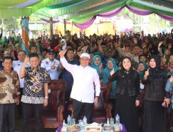 Gubernur Herman Deru Resmi Buka Lomba Desa se- OKU Timur di Desa Nirwana 
