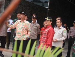 Wagub Kalbar  Tinjau PLBN Jagoi Babang, Embrio Pusat Pertumbuhan Ekonomi Baru
