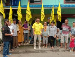 DPD Partai Golkar melalui Ahmad Devi Maulidi Berikan Bantuan Korban Banjir