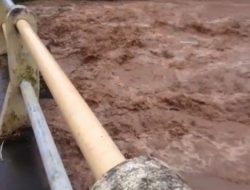 Diguyur Hujan Sejak Dinihari, Sungai Abung Ogan 6 Meluap