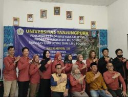 Pemdes Durian Sambut Baik PPM Mahasiswa Magister Fisip Untan Pontianak