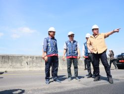 Herman Deru Pastikan H-10 Lebaran Tol Palembang-Kayuagung Sudah Kondisi Mantap 
