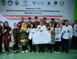 Cegah Perkawinan Dini, Bupati Askolani Tandatangani Pakta Integritas Pencegahan Perkawinan Anak dengan Menteri PPPA RI