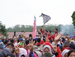Bupati Banyuasin Lepas Jalan Sehat Bersama Memperingati HUT Kabupaten Banyuasin Ke-21 Tahun