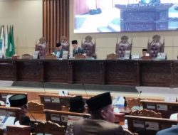 Lima Pansus Laporkan Hasil Pembahasan terhadap LKPJ Gubernur Sumsel Tahun 2022