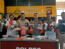 34 Pelaku Diamankan Polres Singkawang Selama  Operasi Pekat