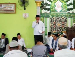 Kunker Ke Kota Prabumulih, Herman Deru Safari Jumat di Masjid  Nursalimah 