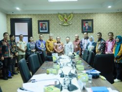 Sekda Sumsel- Deputi BKKBN RI Rapat Matangkan Persiapan Harganas 2023 di Banyuasin 