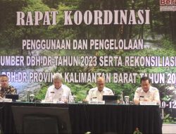 Kalbar Optimalisasi Pemanfaatan Dana Bagi Hasil dan Reboisasi