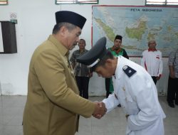 Wabup Asahan Lantik Zaharuddin Sebagai Kades Antar Waktu