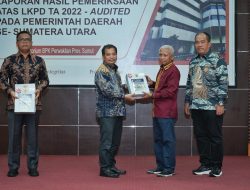Asahan Raih Opini WTP 6 Kali Berturut-turut dari BPK Sumut