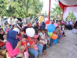 Hari ke-6 Sub Pin Polio di Asahan, Capai 88,2 %