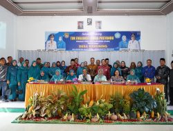 Tim Evaluasi TP-PKK Sumut Kunjungi Desa Rahuning