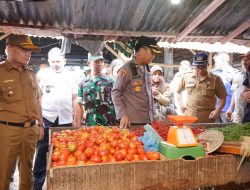 Bupati Bersama Forkopimda Asahan Laksanakan Sidak Pasar