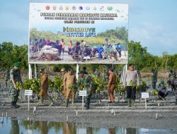 Bupati Asahan Ikuti Penanaman Mangrove Nasional