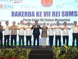 Hadiri  Rakerda REI Sumsel, Herman Deru Ajak Developer Masifkan GSMP di Sekitar Lingkungan Perumahan
