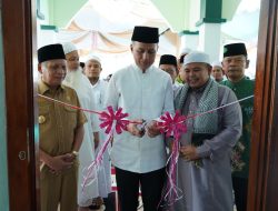 Mesjid Istiqomah Al Musannif Desa Air Joman Diresmikan Wagubsu dan Bupati Asahan