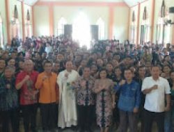 Pemkab Sekadau Beri Apresiasi Acara Ekaristi Kaum Muda IV Paroki Santo Petrus dan Paulus