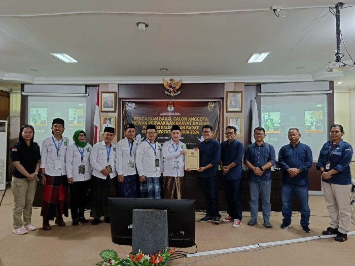 PKB Kalbar Daftar KPU