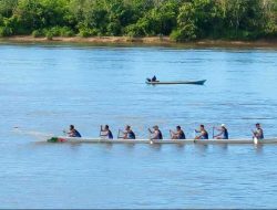 Pemkab Sekadau Dukung Lomba Sampan Bidar di Desa Merapi