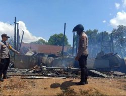 Dua Bangunan Milik PT Surya Borneo Indah di Sanggau Terbakar