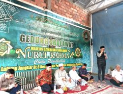 Pembukaan Majelis Dzikir dan Sholawat Nurul Rahman , Heri Amalindo : Semoga Gedung Sholawat Ini Bisa Bermanfaat dan Mendapatkan Ridho dari Allah SWT