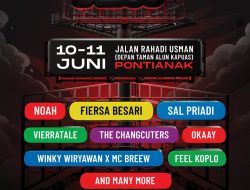 Kota Pontianak Jadi Tujuan Tour ke-3 Flame Fest, Berikut Musisi yang Akan Tampil