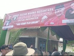 Diimingi Sembako, Giat Relawan Ganjar Pranowo di Lampung Utara Berakhir Ricuh