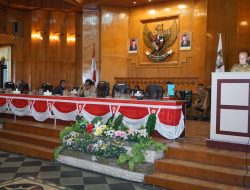 Rapat Paripurna DPRD, Ini Yang Disampaikan Bupati Asahan Terkait Ranperda APBD Asahan T.A 2022