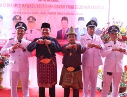 Bupati Devi Suhartoni Ucapkan Terimakasih Pada Herman Deru  Telah Banyak Membangun   Infrastruktur di Kabupaten Muratara